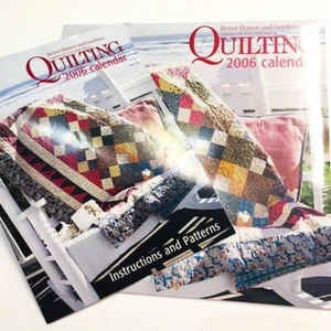 Better Homes & Gardens American Patchwork Quilting 2006 Calendar WITH PATTERNS - Picture 1 of 6