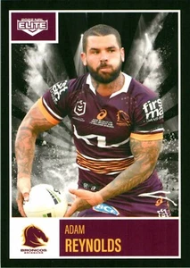 2022 BRISBANE BRONCOS NRL Card ADAM REYNOLDS Elite - Bild 1 von 3