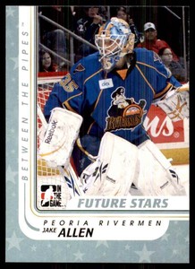 2010-11 Between The Pipes Jake Allen #60