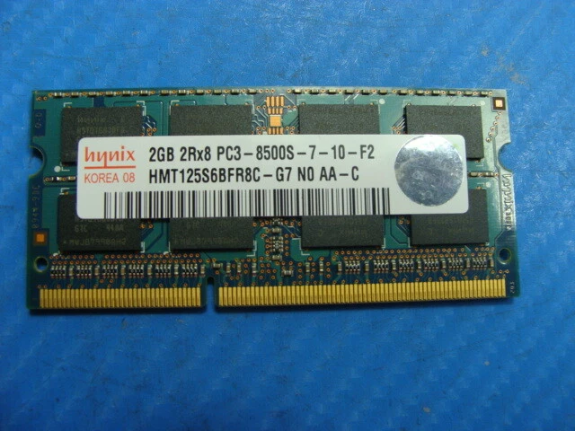 Asus G73JH-RBBX09 SO-DIMM Hynix 2GB Memory RAM PC3-8500S HMT125S6BFR8C-G7 - Image 1 of 2