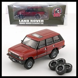BM Creations JUNIOR BMC 1/64 Land Rover 1992 Range Rover Classic LSE rojo LHD - Imagen 1 de 7