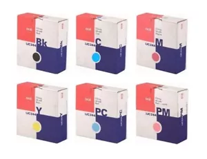 6 x Tinte OCE Océ CS-2044 / IJC-244BK IJC-244Y IJC-244M IJC-244C PC PM Cartridge - Picture 1 of 1