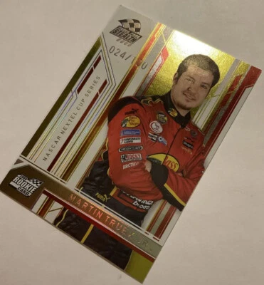 24/100 GOLD FOIL 2006 MARTIN TRUEX JR ROOKIE STEALTH X-RAY PRESS PASS HOLO STORE - Image 1 of 4