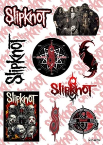 Paquete de pegatinas Slipknot - All Hope Is Gone American Heavy Nu Metal Band Logo - Imagen 1 de 1
