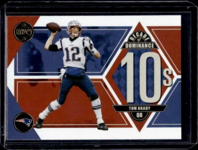 2022 Panini Legacy #DD-17 Tom Brady Decade of Dominance - Image 1 of 2