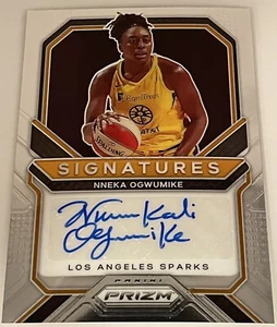 2021 PANINI PRIZM WNBA BASKETBALL SIGNATURES AUTOGRAPH “NNEKA OGWUMIKE” SPARKS - Picture 1 of 2