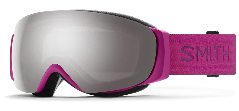 NEW Smith IO MAG S Ski Snow Goggles-Fuschia-Chromapop Sun Platinum+Bonus