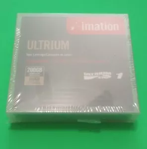 Cartucho de cinta Imation ULTRIUM LTO 1 original sellado de fábrica 100/200 GB - Imagen 1 de 1