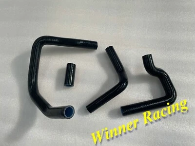 Manguera de radiador de silicona Black Fit Kawasaki Ninja ZX10R 2004-2005 Foto 1 de 4