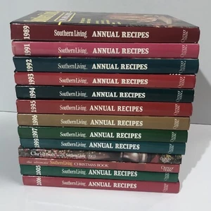 Lot Of 13 Southern Living Annual Recipe Books Vintage Cookbooks - Learn To Cook - Picture 1 of 5