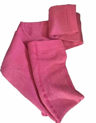 Niños Niñas Rosa Leggings Metálicos Brillo Rayas Largos Informales Pantalones Talla 12/14 Foto 1 de 4