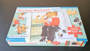 "THE MUSCLE MAN" NORMAN ROCKWELL JIGSAW PUZZLE. KAPPA BOOKS. 50PC. NOS - Picture 1 of 6