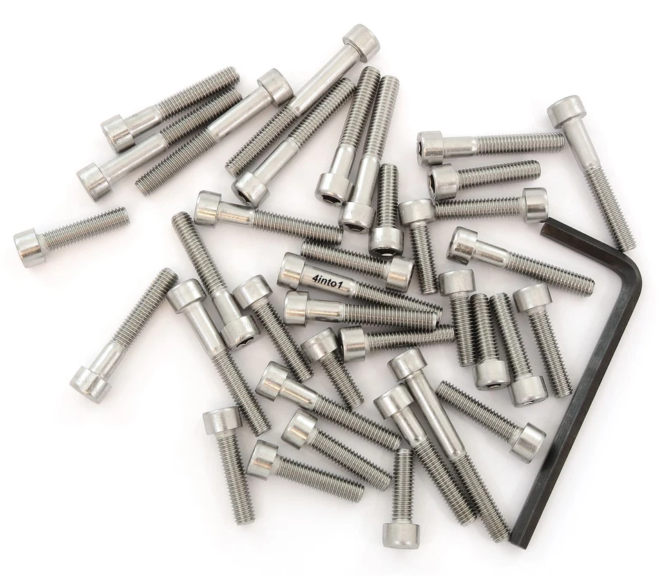 不锈钢 Allen 螺栓套装 - 本田 XR500R - 1983 - 1984 - 37 螺栓 — 第 1/1 张图片