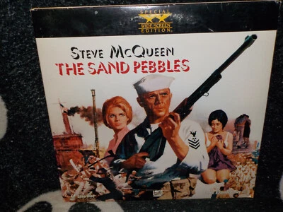 The Sand Pebbles Widescreen Laserdisc LD Steve McQueen Free Ship $50 Foto 1 de 3