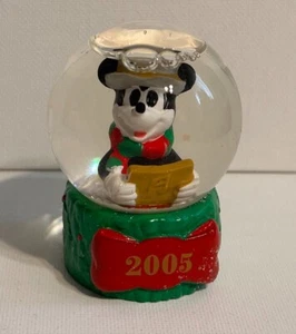 Disney Mickey Mouse Mini 2,1/4" Schneekugel Weihnachtsdeko JC Penny 2005 - Bild 1 von 12