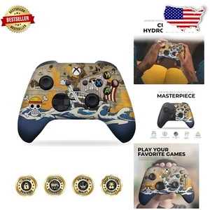 Unique Hydro-Dip Xbox Series X/S Controller - High-Quality Wireless Experience - Picture 1 of 9