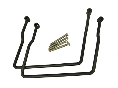 NOVO EM FOLHA - Suportes para Bolsa de Selim - Honda Rebel CMX 250 - PRETO - Imagem 1 de 3