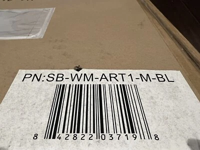 Montagem articulada SunBrite SB-WM-ART1-M-BL braço único médio 26"-65" monitores - Imagem 1 de 3