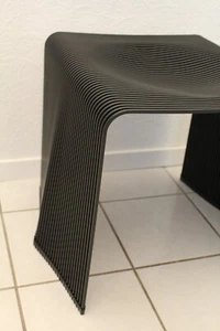 CHRISTOPH BÖNINGER Hocker SOESTER HOCKER - schwarz - Aluminium AUERBERG - Bild 1 von 6