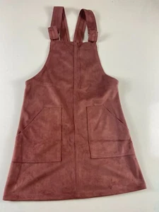 Primark UK size 4 Bib and Brace brown skirt - Picture 1 of 12