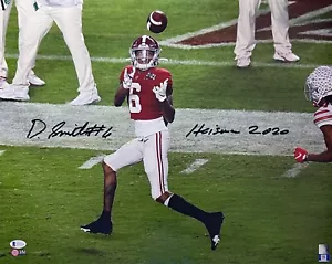 DEVONTA SMITH SIGNED ALABAMA CRIMSON TIDE 16x20 FOTO BECKETT MIT HEISMAN 2020 - Bild 1 von 1