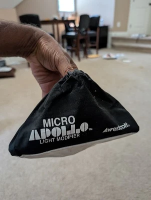 Westcott Micro Apollo 5x8" Difusor Modificador de Luz Softbox, Limpio Foto 1 de 2