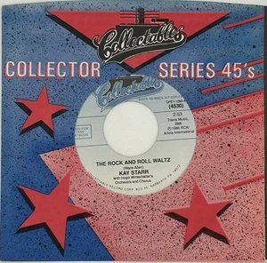 Kay Starr-The Rock And Roll Waltz/My Heart Reminds Me New & Unplayed 45 MINT - Picture 1 of 4