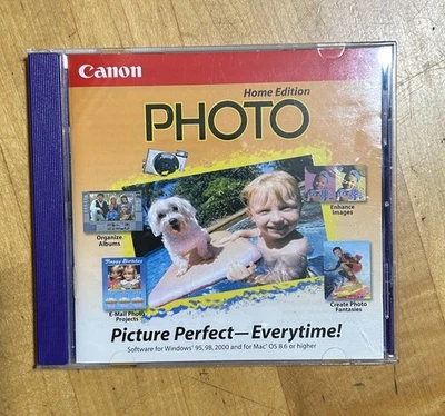 Canon Photo Home Edition Software.  + Combo shipping is offered. - Image 1 of 2