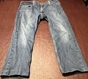 Levis 511 Jeans Herren 38x30 Blau Denim Slim Fit WaterLess Five Pocket Zip Fly - Bild 1 von 11