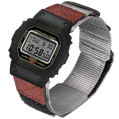 Correa de reloj táctica de liberación rápida de 16 mm para Casio GA-100 DW-5600 DW-6900 GW-M5610 Foto 1 de 4