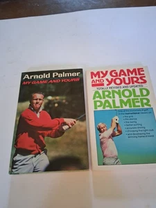 Vintage Golf Books One Hardback 1960s And One Paper Back 1980s Arnold Palmer - Picture 1 of 19