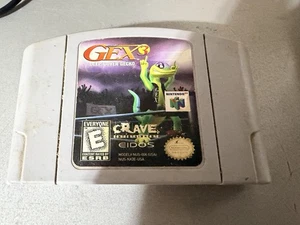 Gex 3: Deep Cover Gecko N64 Cartridge Authentic, Tested - Picture 1 of 2
