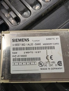 Siemens S7-400 6ES7952-1AL00-0AA0 Memory Card Module 6ES7 952-1AL00-0AA0 - Imagen 1 de 2