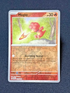 Magby 019/182 Reverse Holo - SV04: Paradox Rift Pokémon TCG - NM - Picture 1 of 2