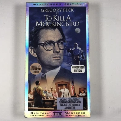 To Kill a Mockingbird (VHS, 1998 Widescreen Edition) 35th Anniversary NEW SEALED - Image 1 of 4