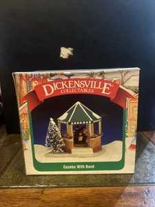 Vintage NOMA Dickensville Gazebo with Band 1997 - Picture 1 of 4