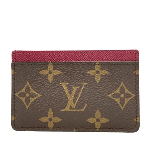 Louis Vuitton Card Wallet Fuchsia M60703 Monogram Leder kompakt gebraucht - Bild 1 von 5