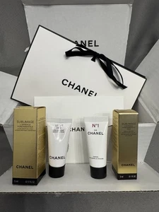 Chanel 6 Pc Set Sublimage Eye Serum, Concentrate, Le Lift, No1 + Card, Bag Box - Picture 1 of 7