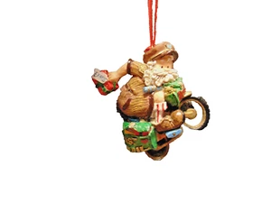 Vintage Santa Claus Express Mail Christmas Ornament  #H - Picture 1 of 3
