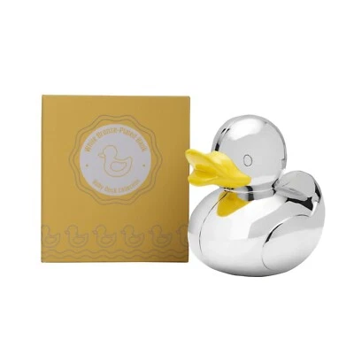 Banco de dinero infantil Wallace Silversmiths 'Baby Duck', nuevo en caja Foto 1 de 2