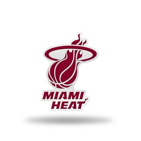 Miami Heat Sharp looking Team Spirit Magnet. 2-1/2" x 4"    #931 Cover