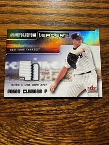 2002 Fleer Original Roger Clemens Genuine Leaders Relic Yankees - Bild 1 von 1