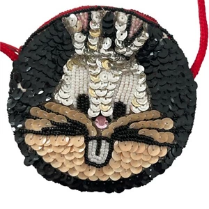 Small Bugs Bunny Looney Tunes Sequin Beaded Purse or Wallet - Picture 1 of 9