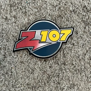 Z 107 Houston Radio Bumper sticker Decal Vintage - Picture 1 of 1