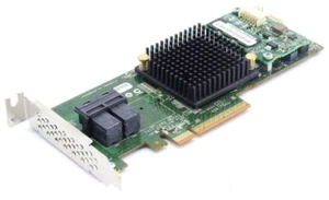 Adaptec ASR-7805 1G 6Gbps Low Profile SAS SATA Raid Contrôleur Pcie x8 1GB Cache - Photo 1/1
