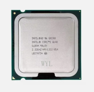 Intel Core 2 Quad Q8200 SLB5M SLG9S 2.4GHz Core 2 Qua LGA 775 CPU Processors - Image 1 of 2