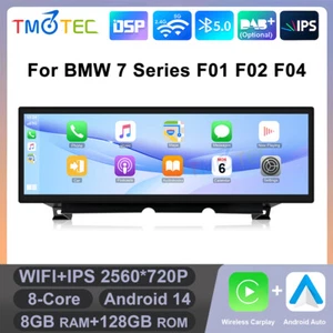 For BMW 7 Series F01 F02 F04 CIC 14.9" Android Car Stereo GPS Multimedia Carplay - Picture 1 of 17