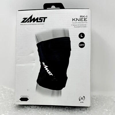 NEW ZAMST RK-1 running knee supporter LEFT Brace Lg L foot  (SIZE LARGE) Japan - Image 1 of 4
