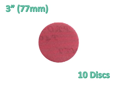 MIRKA 75mm 3" Sanding Discs PRONET AbrasiveNet - Non-genuine Abranet Alternative- 10pk