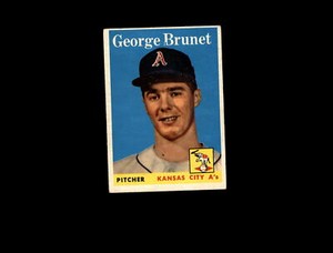 1958 Topps 139 George Brunet RC VG-EX #D1,178103